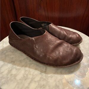 Men's Brown Leather Loafers